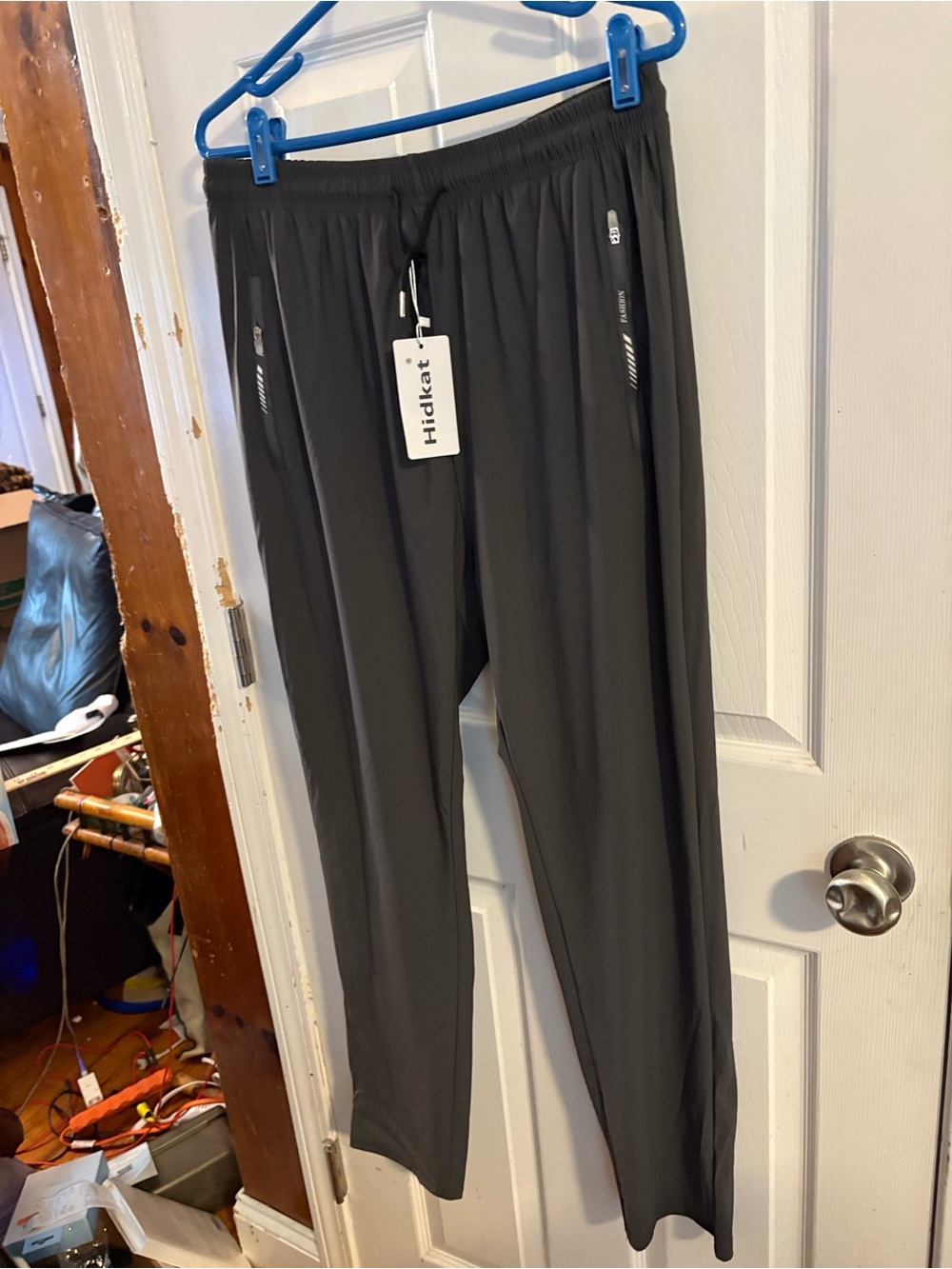Hidkat NWT Women's Dark Gray Track Joggers Size XL Woman’s